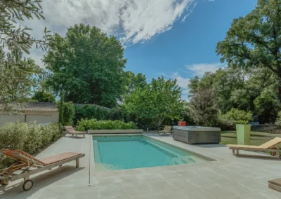 domaine villa toscane à louer avec piscine aix en provence